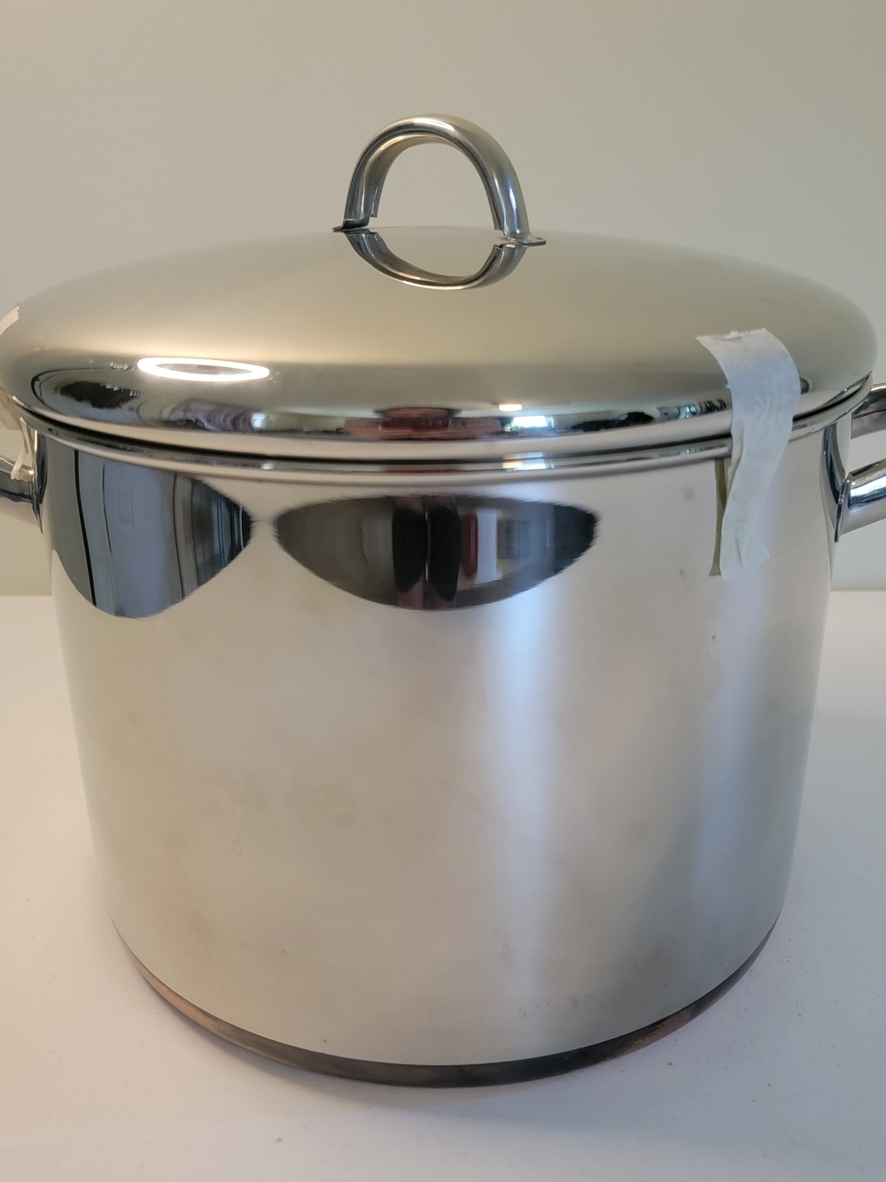 Vintage Revere Ware 10 Qt Stock Pot (With Owner's Manual)